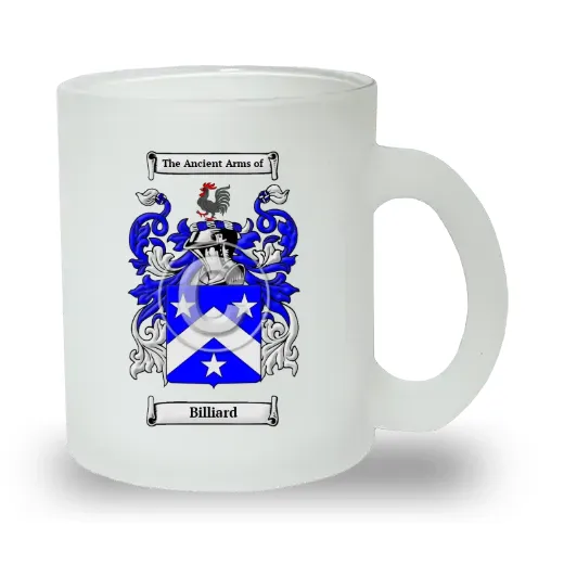 Billiard Frosted Glass Mug