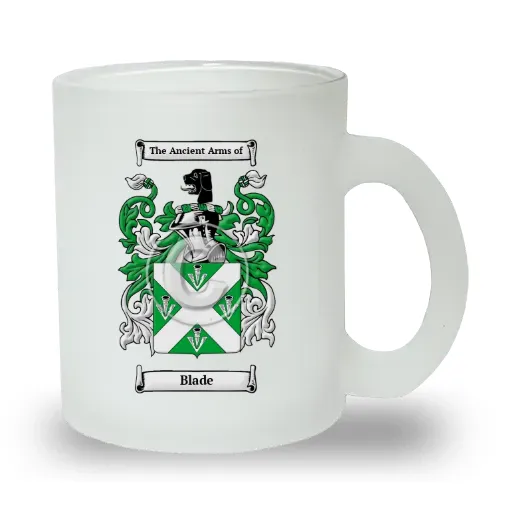 Blade Frosted Glass Mug