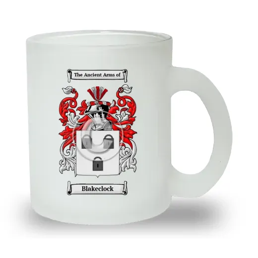 Blakeclock Frosted Glass Mug