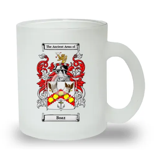 Boaz Frosted Glass Mug
