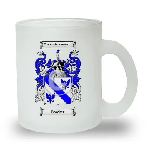 Bowker Frosted Glass Mug
