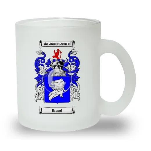 Braad Frosted Glass Mug