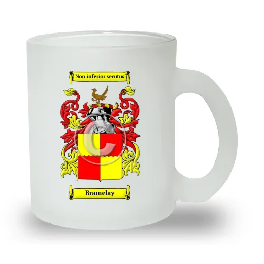 Bramelay Frosted Glass Mug
