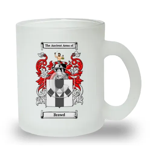 Brawd Frosted Glass Mug