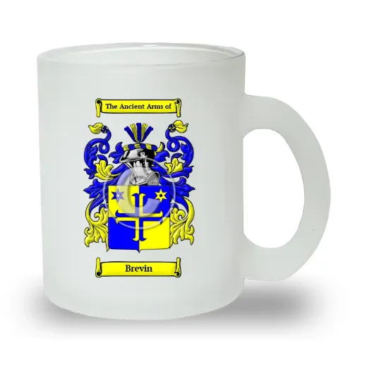 Brevin Frosted Glass Mug