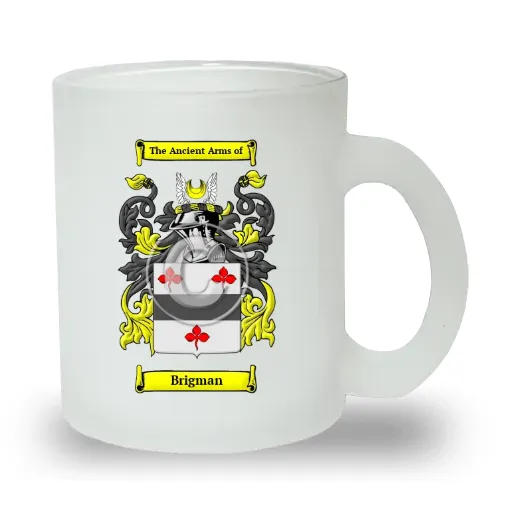 Brigman Frosted Glass Mug