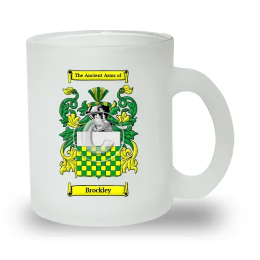 Brockley Frosted Glass Mug