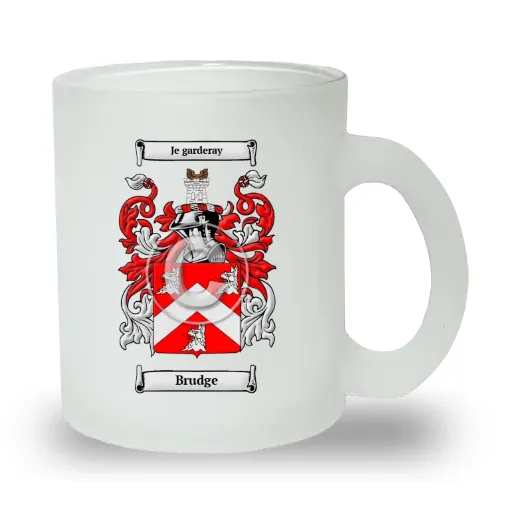 Brudge Frosted Glass Mug