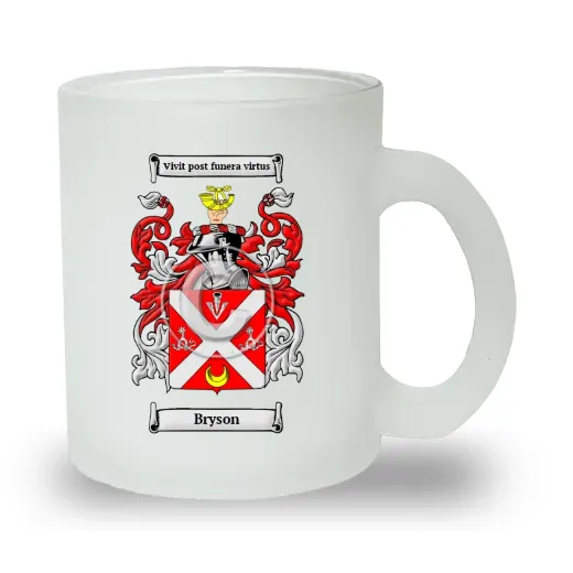 Bryson Frosted Glass Mug