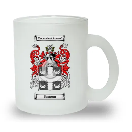 Burnum Frosted Glass Mug