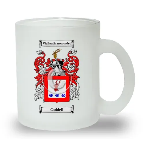 Caddell Frosted Glass Mug