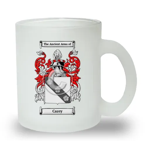 Carey Frosted Glass Mug