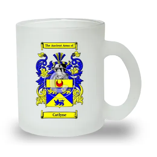 Catlyne Frosted Glass Mug