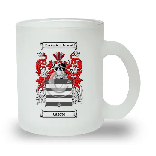 Cazote Frosted Glass Mug