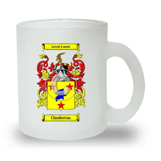 Chaderton Frosted Glass Mug
