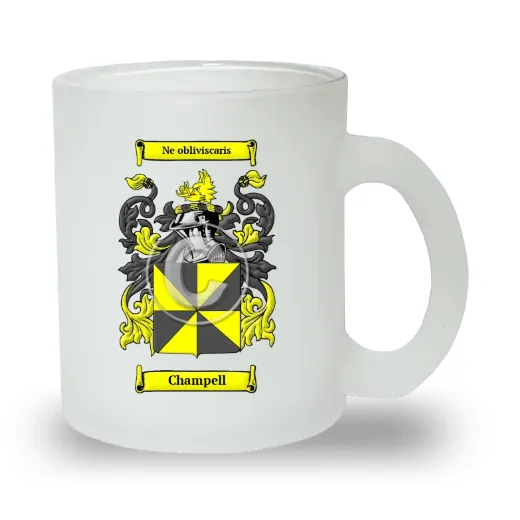 Champell Frosted Glass Mug