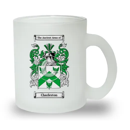 Charleston Frosted Glass Mug