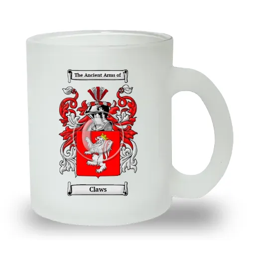 Claws Frosted Glass Mug
