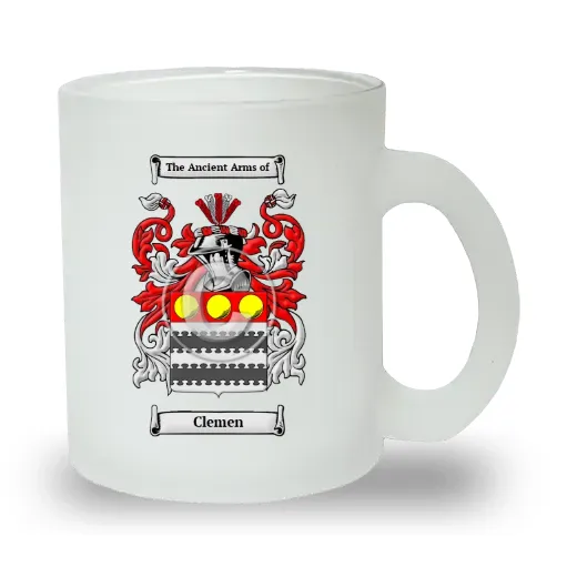 Clemen Frosted Glass Mug