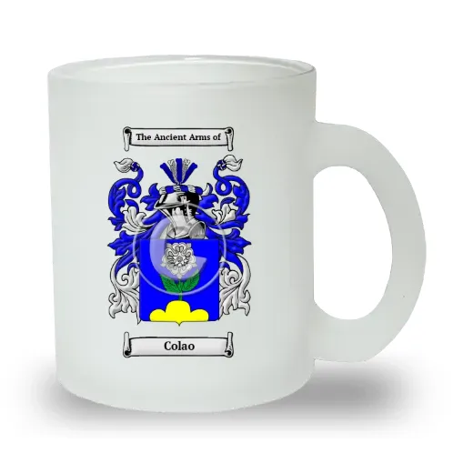 Colao Frosted Glass Mug