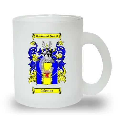 Coleman Frosted Glass Mug