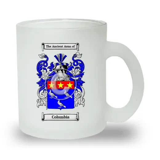 Columbia Frosted Glass Mug
