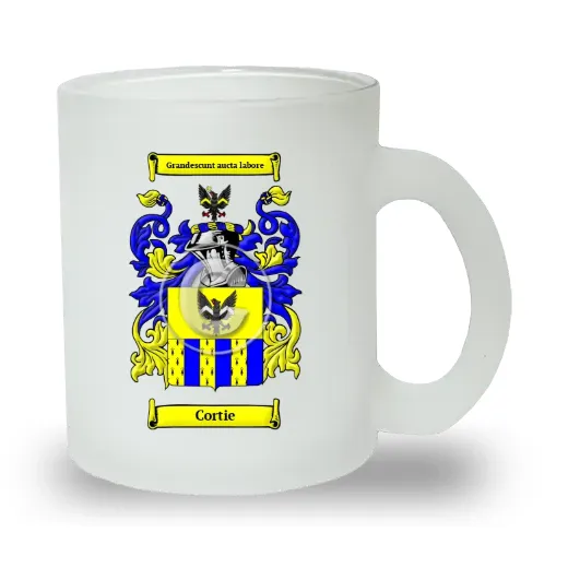 Cortie Frosted Glass Mug