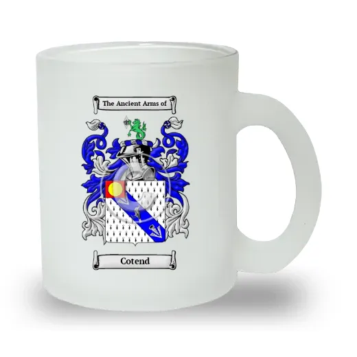 Cotend Frosted Glass Mug