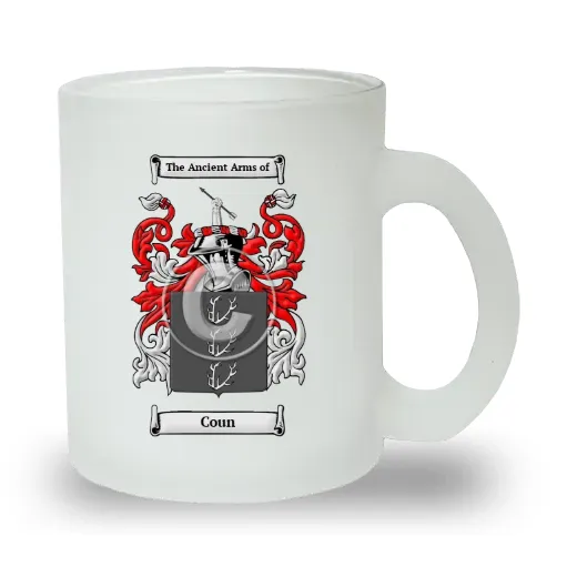 Coun Frosted Glass Mug