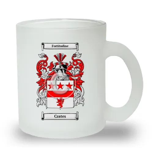 Crates Frosted Glass Mug