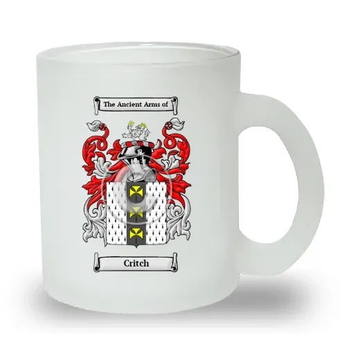 Critch Frosted Glass Mug