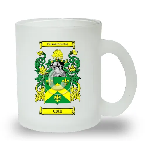 Crull Frosted Glass Mug