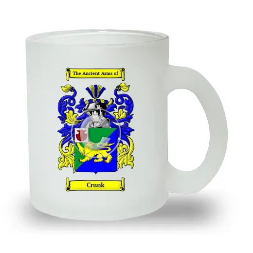Crunk Frosted Glass Mug