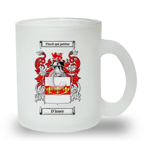 D'isney Frosted Glass Mug