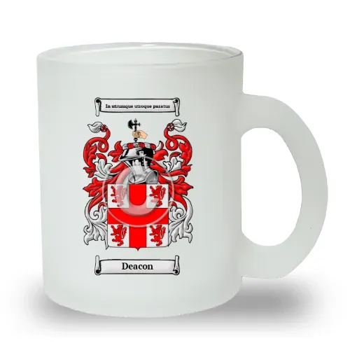 Deacon Frosted Glass Mug