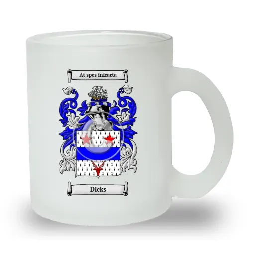 Dicks Frosted Glass Mug