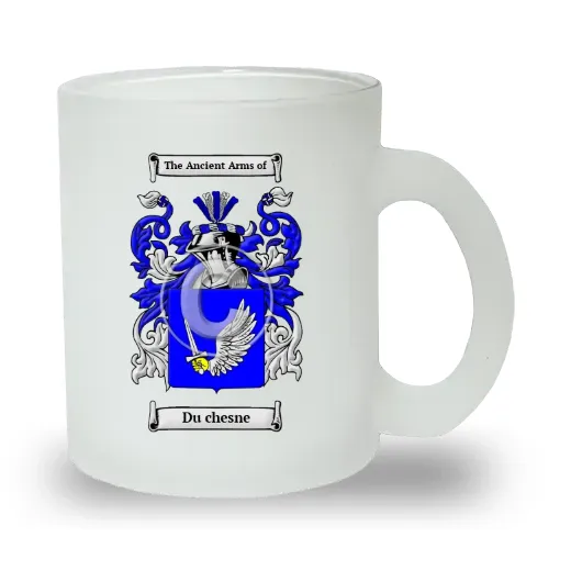 Du chesne Frosted Glass Mug