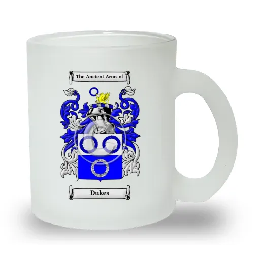 Dukes Frosted Glass Mug