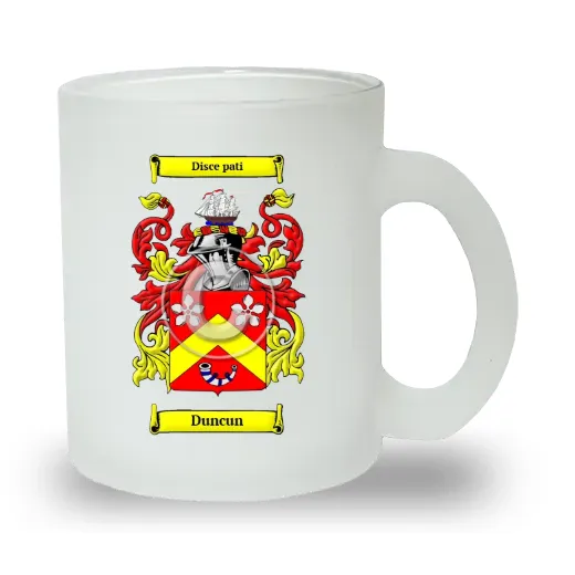 Duncun Frosted Glass Mug