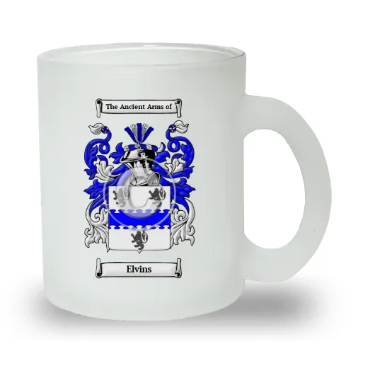 Elvins Frosted Glass Mug