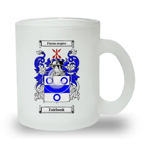 Fairbank Frosted Glass Mug