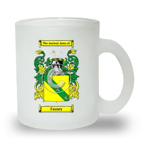 Farney Frosted Glass Mug