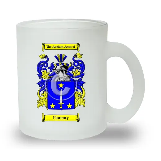 Florenty Frosted Glass Mug