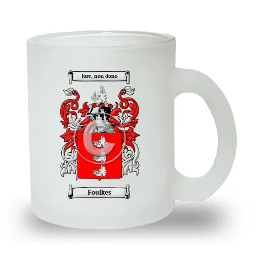 Foulkes Frosted Glass Mug