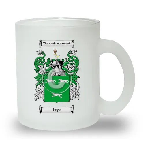 Frye Frosted Glass Mug
