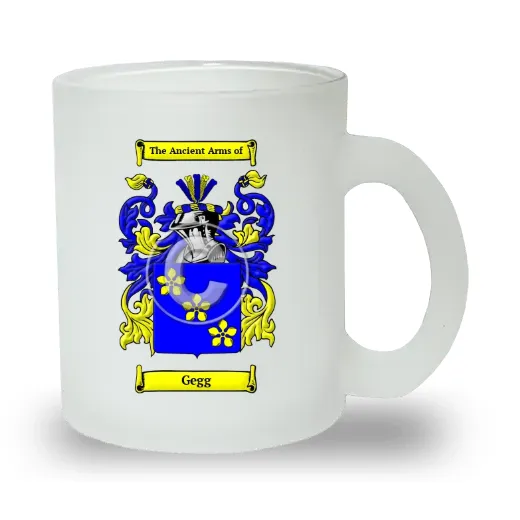 Gegg Frosted Glass Mug