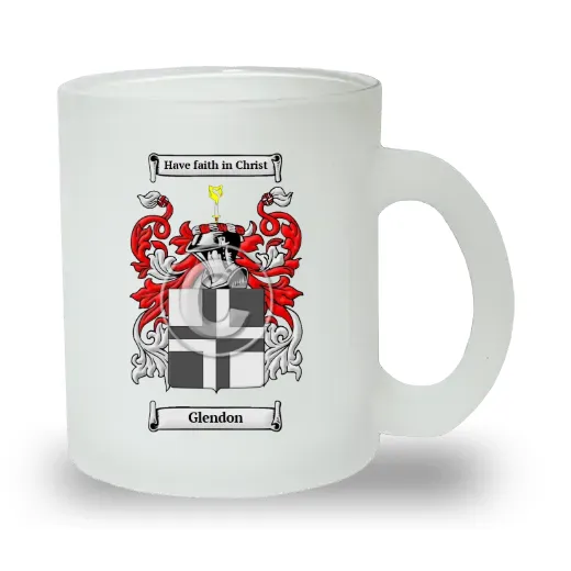 Glendon Frosted Glass Mug