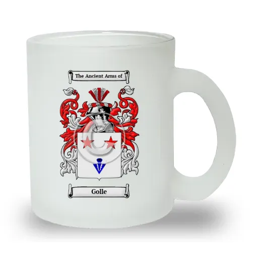 Golle Frosted Glass Mug