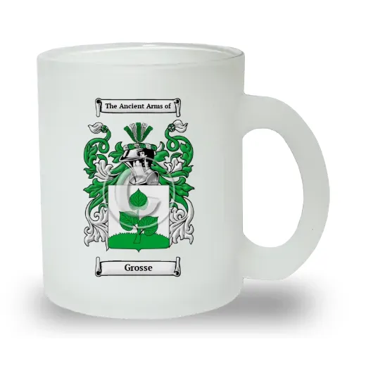 Grosse Frosted Glass Mug