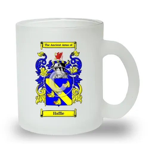 Haffie Frosted Glass Mug